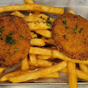Crab Cakes & Fries